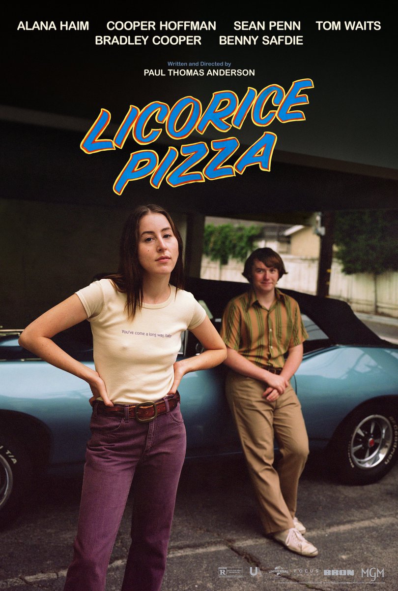 LightHouseD7's tweet photo. Here's hoping we get a 35mm print of this. #LicoricePizza https://t.co/66rKwHAhSY