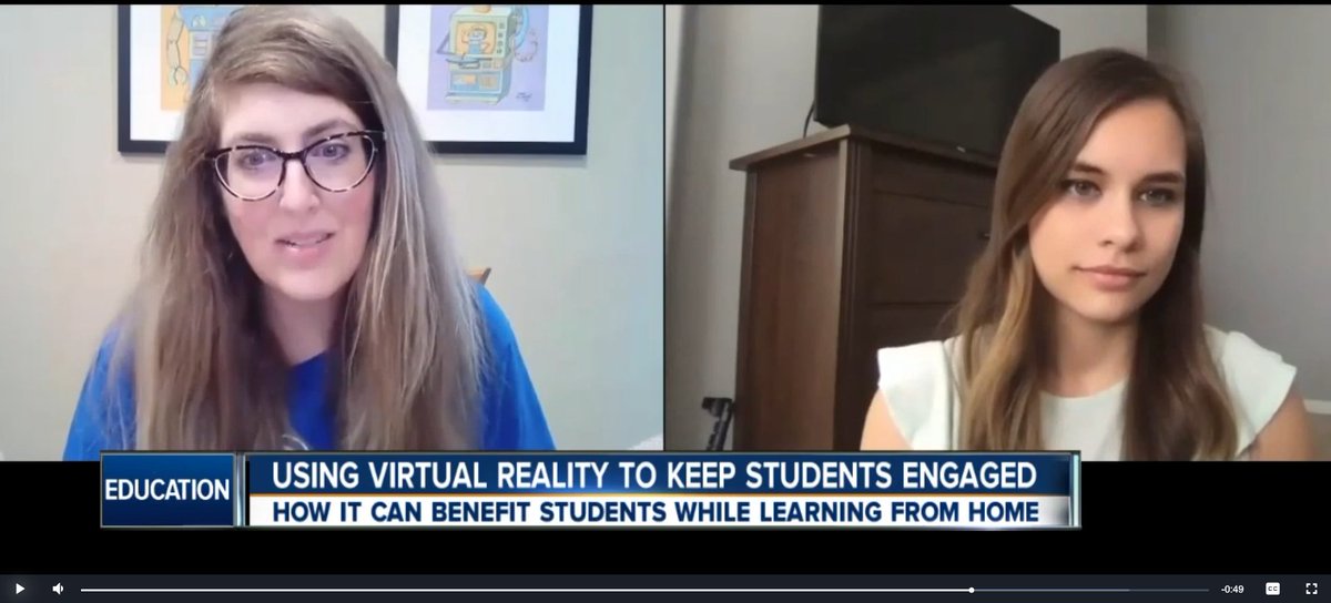 TriciaFuglestad's tweet image. Did you know that our #transdigital lessons made a TV debut when @23ABCNews interviewed me about #AugmentedReality? turnto23.com/news/coronavir…
They showed our #ColorMonsters👾 
Article: drydenart.weebly.com/fugleblog/colo…
&amp;amp; #kindnessPosters 👼
Lesson: bit.ly/fuglefunkindne…
#steam #SEL #edtech