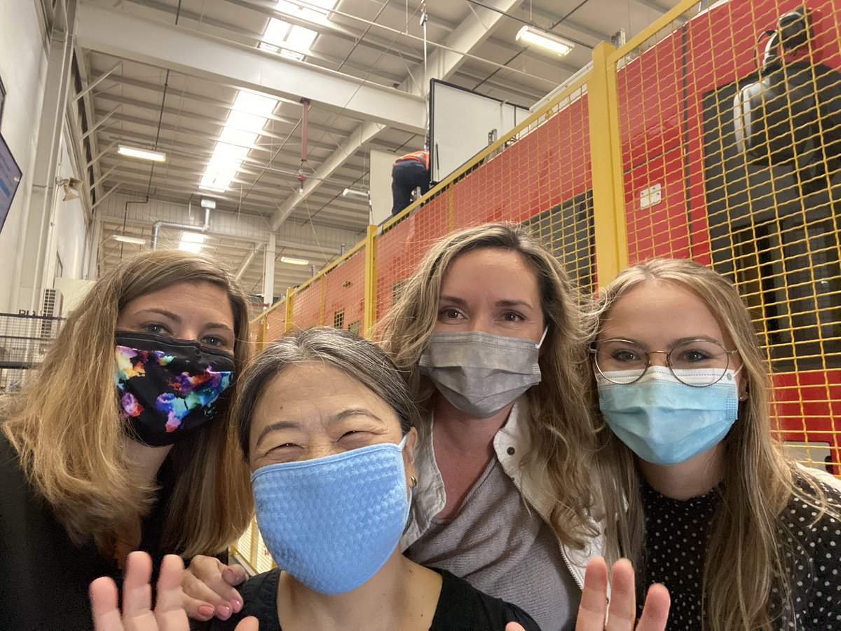 evanko11's tweet photo. After 20 months, part of our @SiemensMobility North America team is back together again in Sacramento! We miss you @vanesbergeron!! https://t.co/77QytoInUP