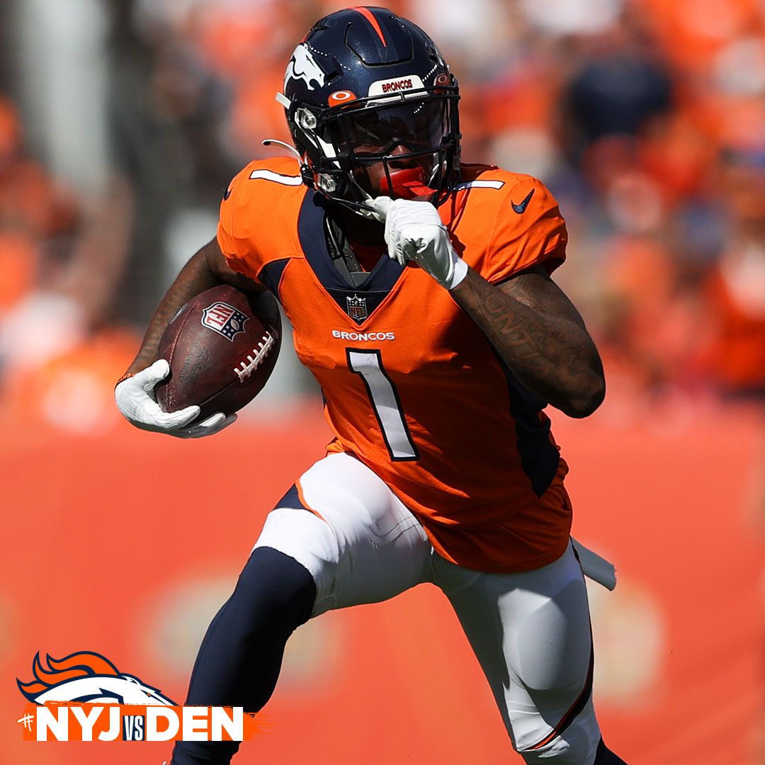 Denver Broncos on X: 'Coach Fangio announced that WR KJ Hamler will miss  the rest of the season with a knee injury. Join us in wishing him a speedy  recovery. 