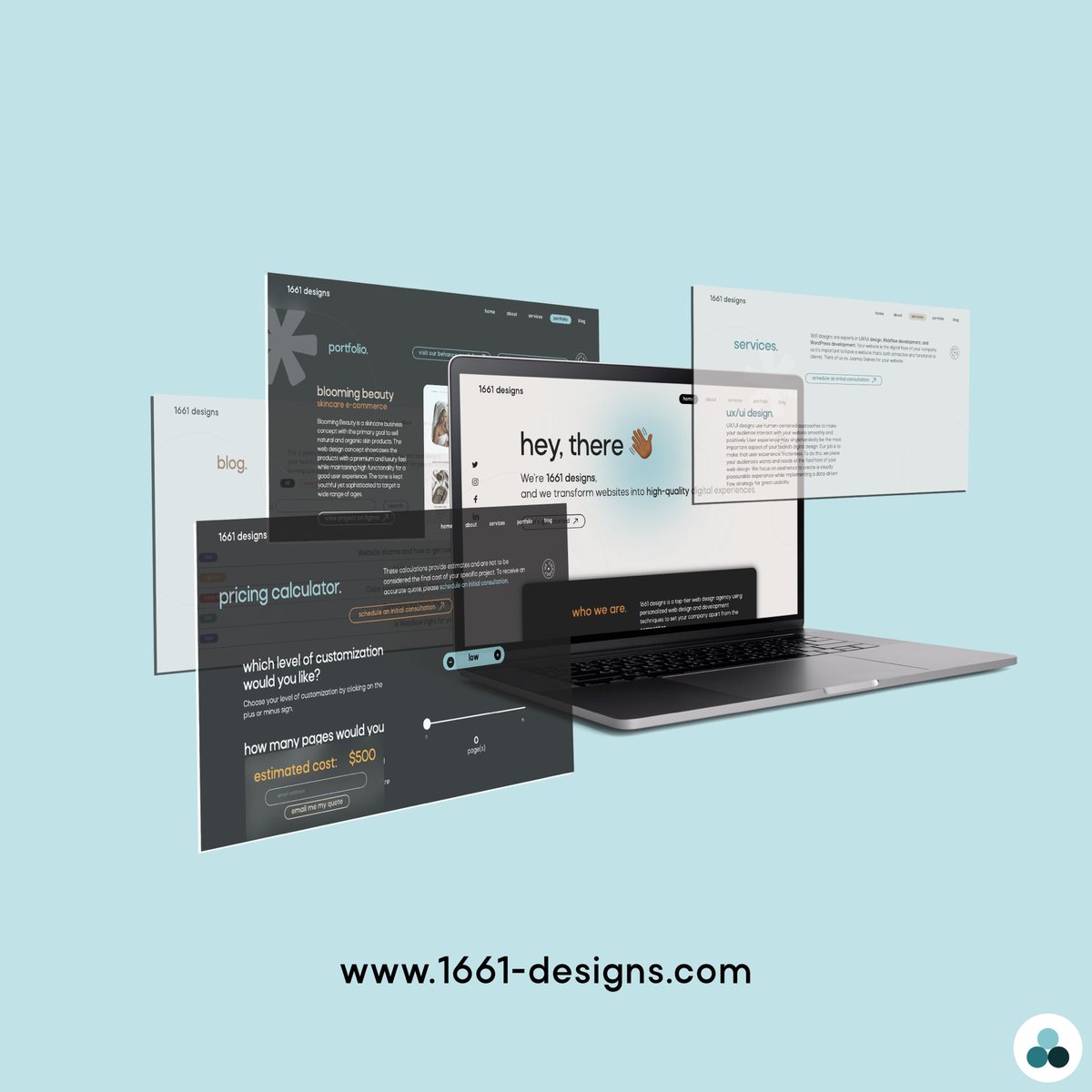 1661_designs's tweet photo. New website alert! We’ve finally migrated to Webflow and couldn’t be more excited to share our new and improved look with you. Check it out by clicking the link in our bio, and let us know what you think 🥳 https://t.co/roWCmzuXPb