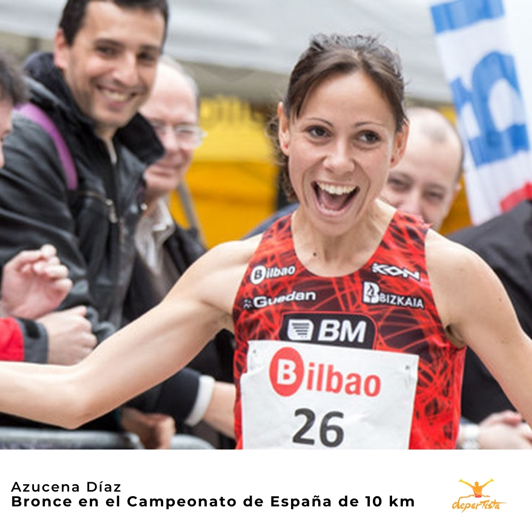 Patrocina1Depor's tweet photo. 👏 @azucenadiaz42, bronce en el Campeonato de España de 10 km 💥 La tricampeona de España de medio maratón, ha logrado colgarse el bronce en Don Benito #Badajoz en el regreso del Campeonato de España de 10 km.
#patrocina1depor #p1d #deporte #campeonato
https://t.co/QKlsnQXCSF https://t.co/d90jrOLVL4