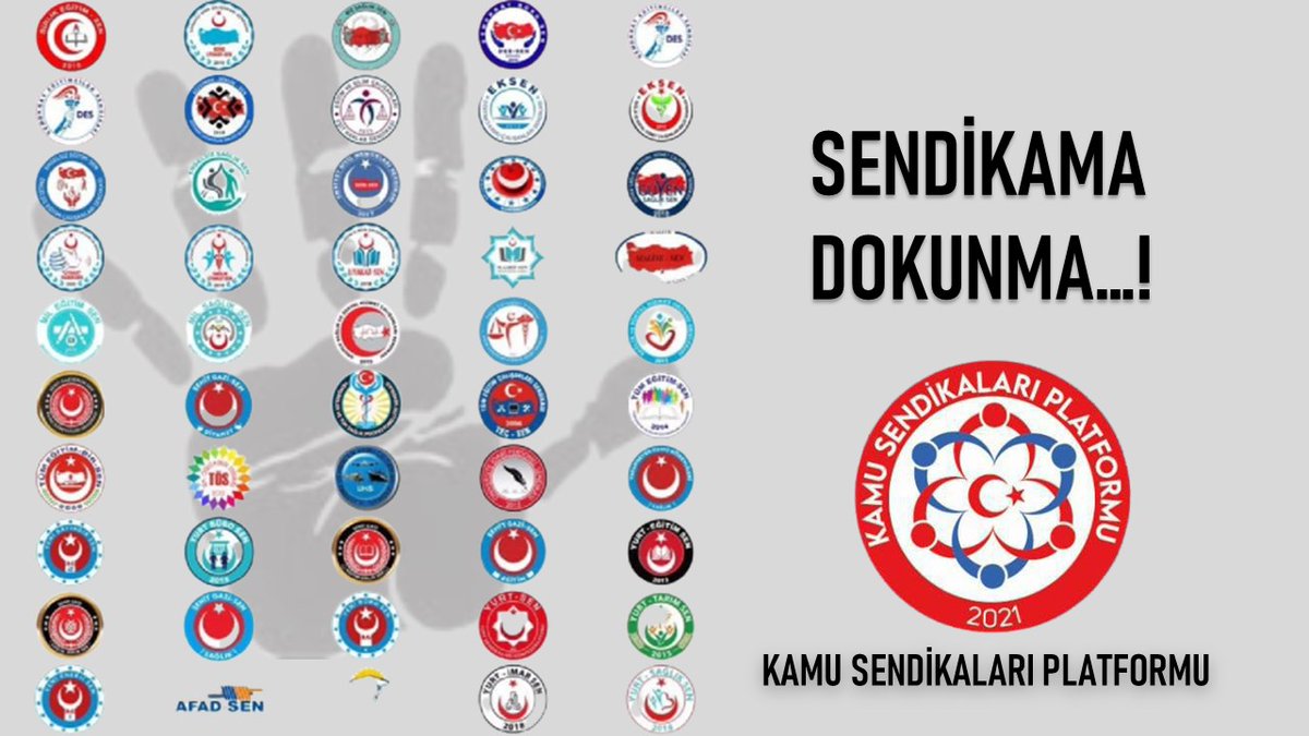 #MemurunSendikasinaDokunma 
Özgürce  istediğin sendikaya üye olmanı engelleyen Memur sen ve Kamu sene dur de memur arkaşım.
SENDİKAMA DOKUNMA !