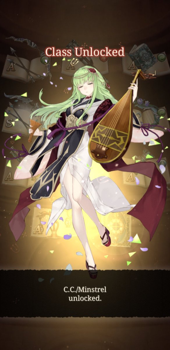 ririnachandesu's tweet photo. welcome home 🥺 CC 💚 #CodeGeassCollab #SINoALICE @sinoaliceglobal https://t.co/LLqXHBrUVB