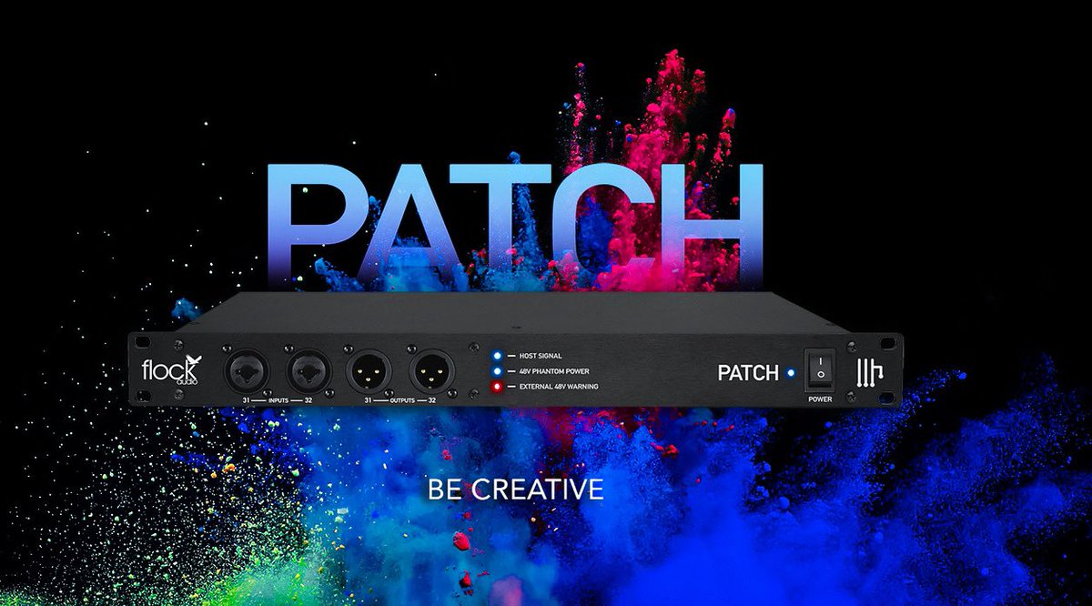FlockAudio's tweet image. What are you getting creative with today? 💡 The PATCH Series… Get Creative with your analog hardware like never before possible! Contact your preferred Flock Audio Dealer or visit flockaudio.com to learn more and order your PATCH Series model today! - #flockaudiopatch