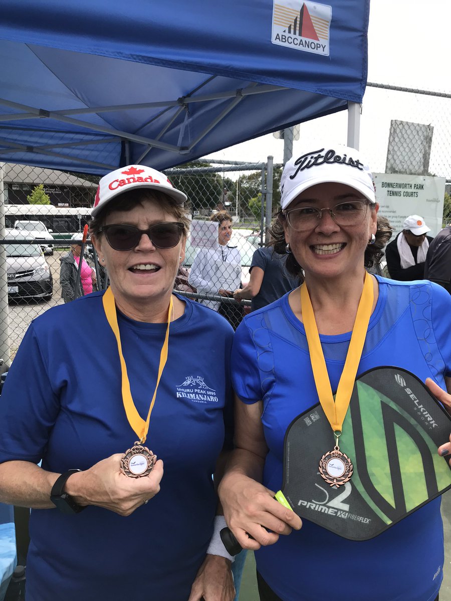 Success (bronze) Kawartha Open Pickleball Tournament #Peterborough Thanks to my doubles partner Joan - see you on the courts ;) Thanks True North Pickleball - fantastic smoothly run event. Huge shout out &amp; thanks to Focus Pickleball, Jennie and Robyn! instagram.com/focuspicklebal…