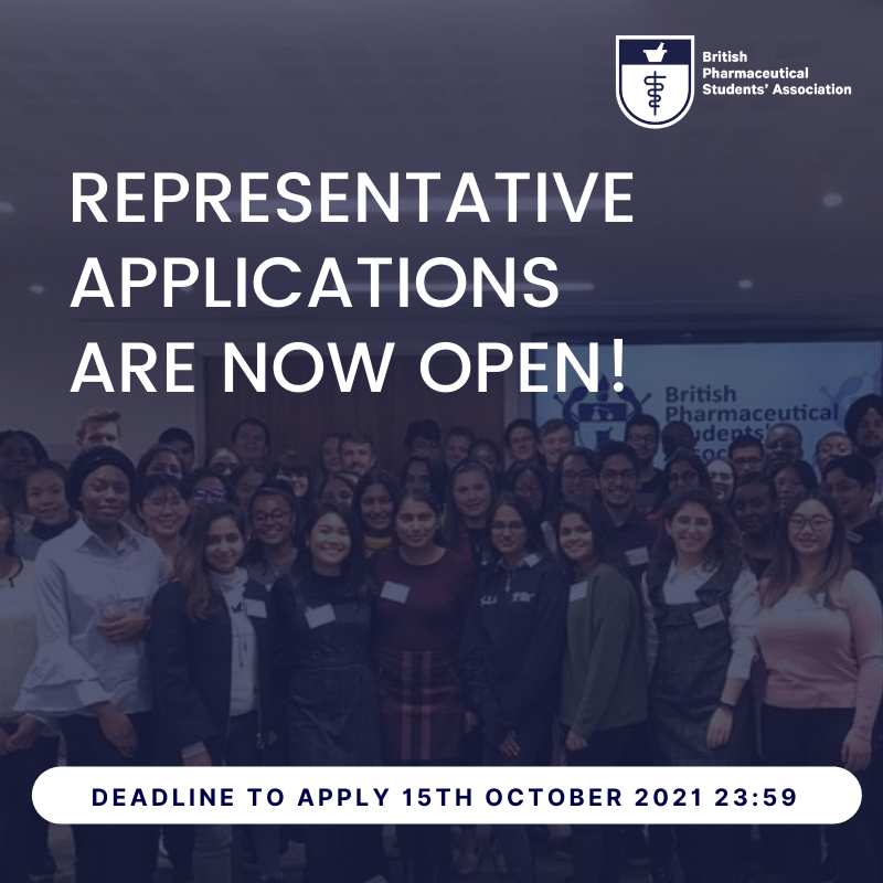 BPSA's tweet photo. Applications for BPSA Representatives are open! As a Representative, you will promote BPSA events and material, working to increase engagement within your year group with the BPSA. Don't miss out on this opportunity, apply now! 

Applications close on October 15th 2021 23:59 BST. https://t.co/AanmZFnb2p