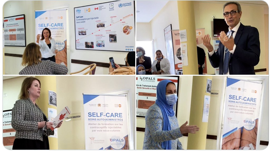 Exchanges between key partners around the ongoing pilot project for the introduction of a new contraceptive method for #women in #Morocco: The self-injectable subcutaneous #contraception. #selfcare #ODD 
<a href="/NellStewart/">Nell Stewart</a> <a href="/LuisMoraFe/">Luis Mora</a> <a href="/UNFPAMaroc/">UNFPA Maroc</a> @Ministere_Sante <a href="/OpalsMorocco/">OPALS Morocco</a>