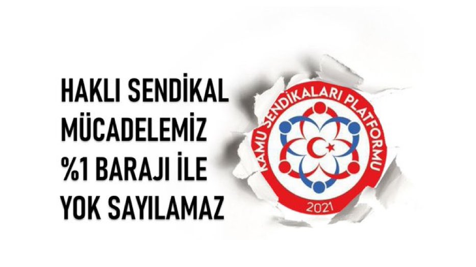 #MemurunSendikasınaDokunma Bugün %1’e sessiz kalanlar yarın %15 ile karşı karşıya kalır. Memur sendikası tekelleşme yoluna mı gidiyor_? Bu dayatmayı kabul etmiyoruz!