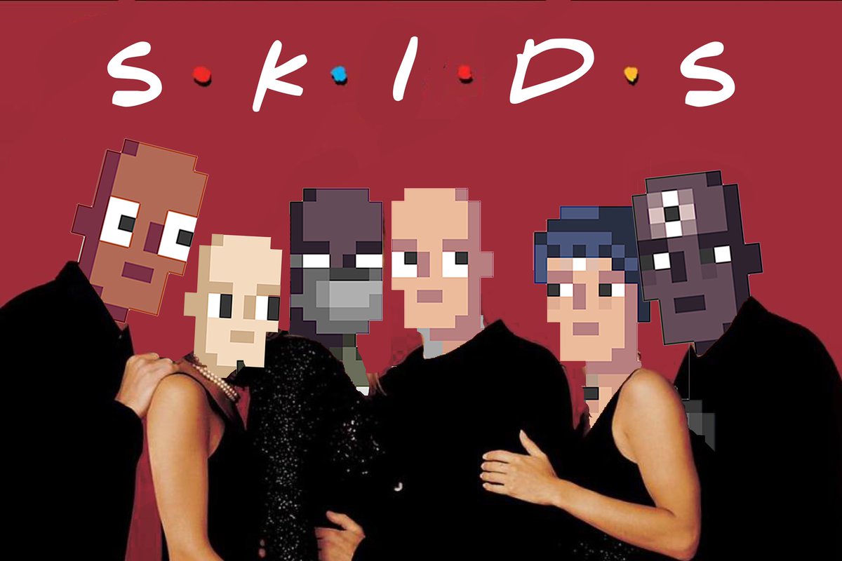 BNBHandmade's tweet photo. Come join the fun #skids #NFTs #NFTdrop #nftcollector #evilcorp https://t.co/ZxiUkDMyju