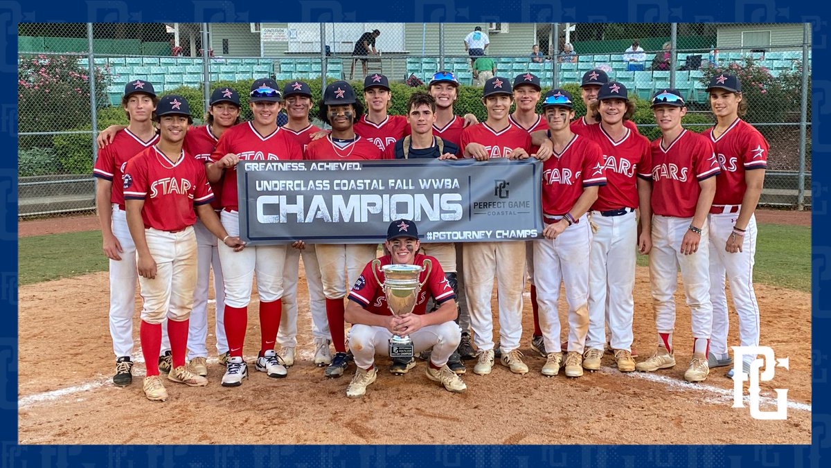 PG_Coastal's tweet photo. 2021 PG Underclass WWBA Coastal Fall Championship

🏆Champion: Stars Baseball Freeman
🥈Runner-Up: Dirtbags Premier
🥉Semifinalist: Dirtbags Camo
🥉Semifinalist: USA Prime Mid-Atlantic
🏅MVP: Brett Renfrow
🏅MVPitcher: Luke Proehl https://t.co/xxa2WEgE3V