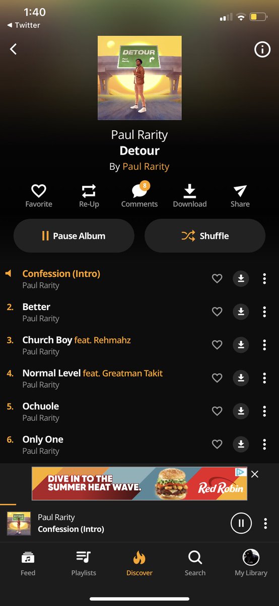 Jordanramble's tweet photo. My guy @PaulRarity just dropped on @audiomack 👀 🔥 https://t.co/WsBStxlwZO