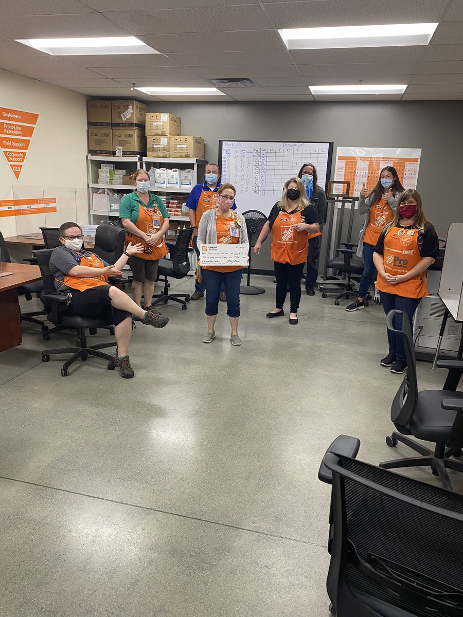 Congrats to the Montville Team!! Big winners in the September Credit Contest!! <a href="/HD6234/">Montville Home Depot</a> <a href="/corelli189/">Lori Corelli</a> <a href="/BelliveauRob/">Rob Belliveau</a>