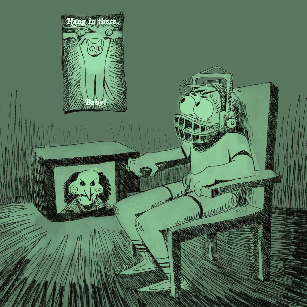 grubsludge's tweet photo. Jigsaws really dialing it in with his inspirational messages in the trap rooms https://t.co/3ad3SWphtk