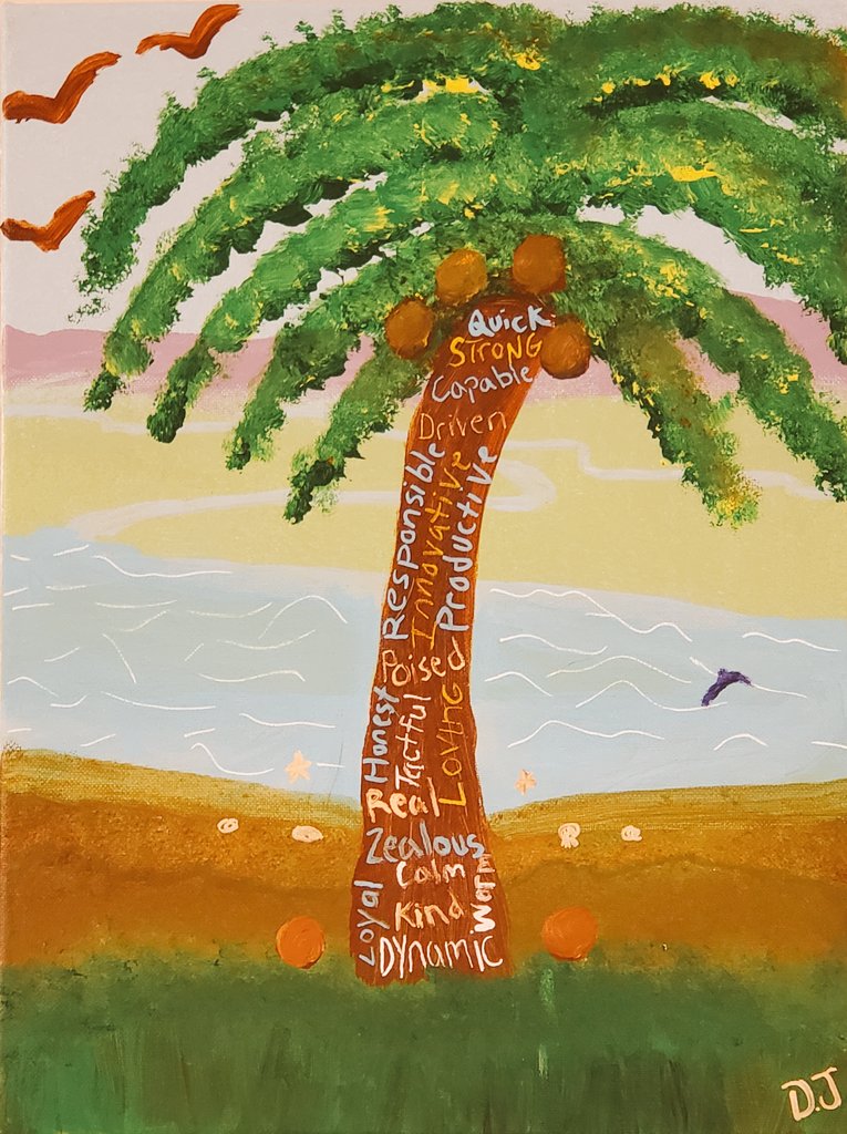 TECHCOORD_J's tweet image. Although I did not follow directions in the team building painting activity, its OK to #JustBeYourself #OkToBeDifferent #loveyourself #StandOut #SCBeaches