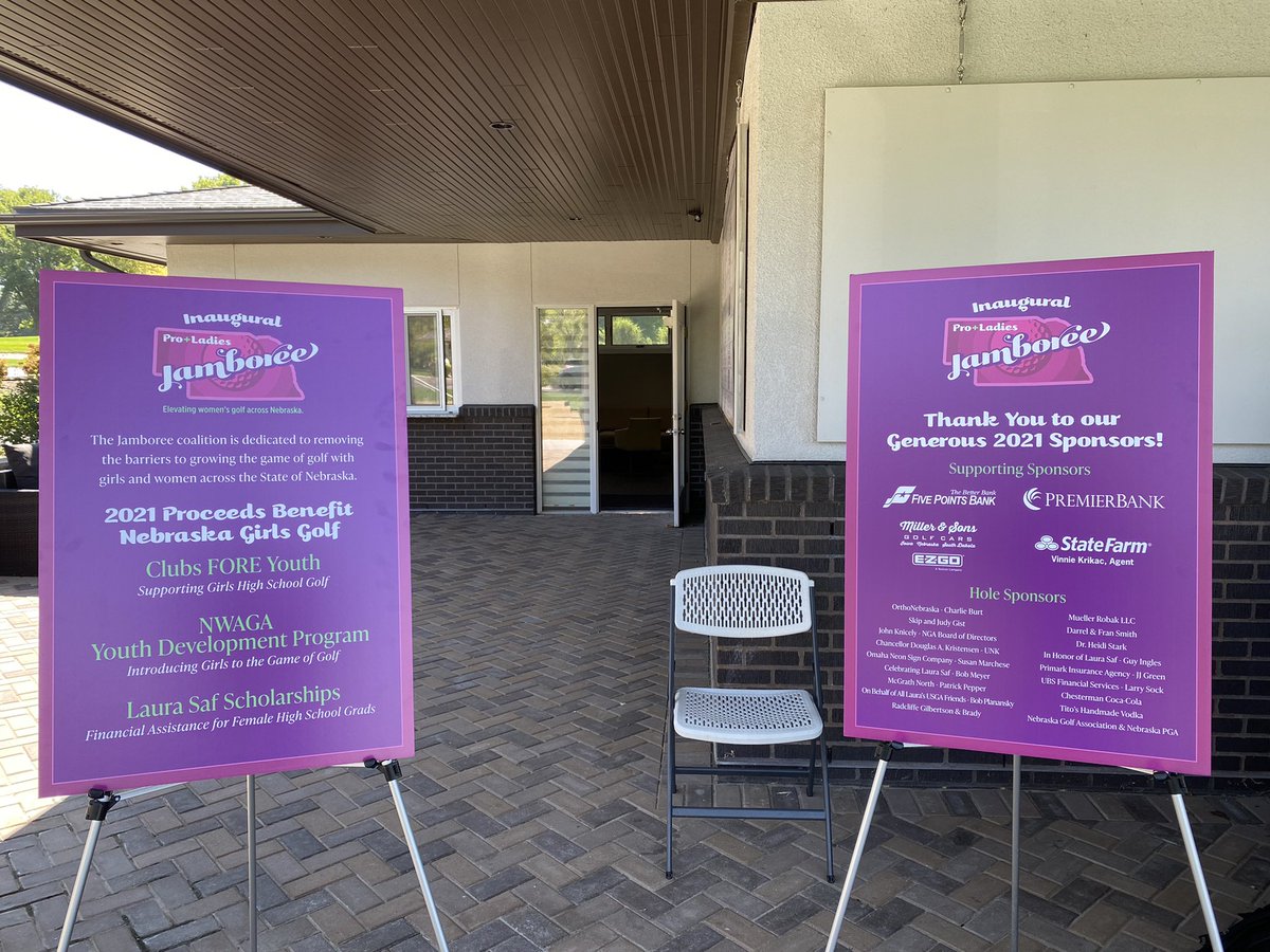 NebraskaPGA's tweet image. The players are on the course and our inaugural Pro+Ladies Jamboree is off and running at CCL! 🏌️‍♀️

LIVE Scoring 📲 bit.ly/3ueR1yR