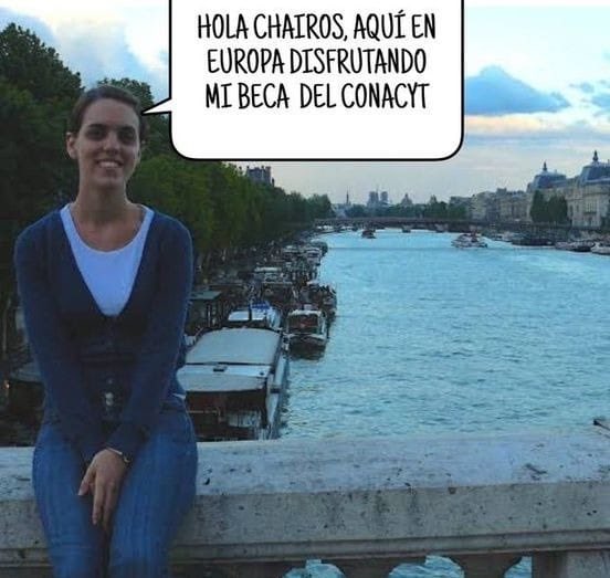 yosoylocke's tweet photo. Más de un millón de pesos le ha dado el @Conacyt_MX a la hija de @Claudiashein desde que gobierna la 4T. #TodoQuedaEnFamilia https://t.co/5nahoI1pcQ