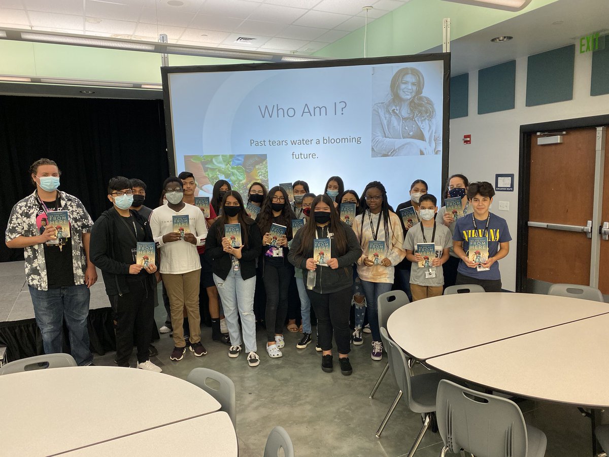 simmonsisLIT's tweet photo. Successful Whole School Reads kick off for We Are Not From Here by @jetchez we are so excited to get to talk to her in the spring! @LWTHSMustangs @CCPS_SecELA @ccpsII https://t.co/GGgqk7U5z5
