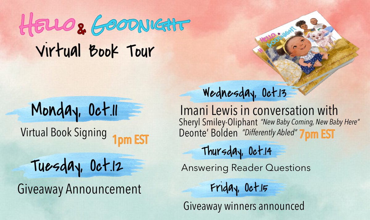 Manitheauthor's tweet photo. We’re going on tour! Stay tuned for links to the lives 💖 https://t.co/FjMQSX6uWT