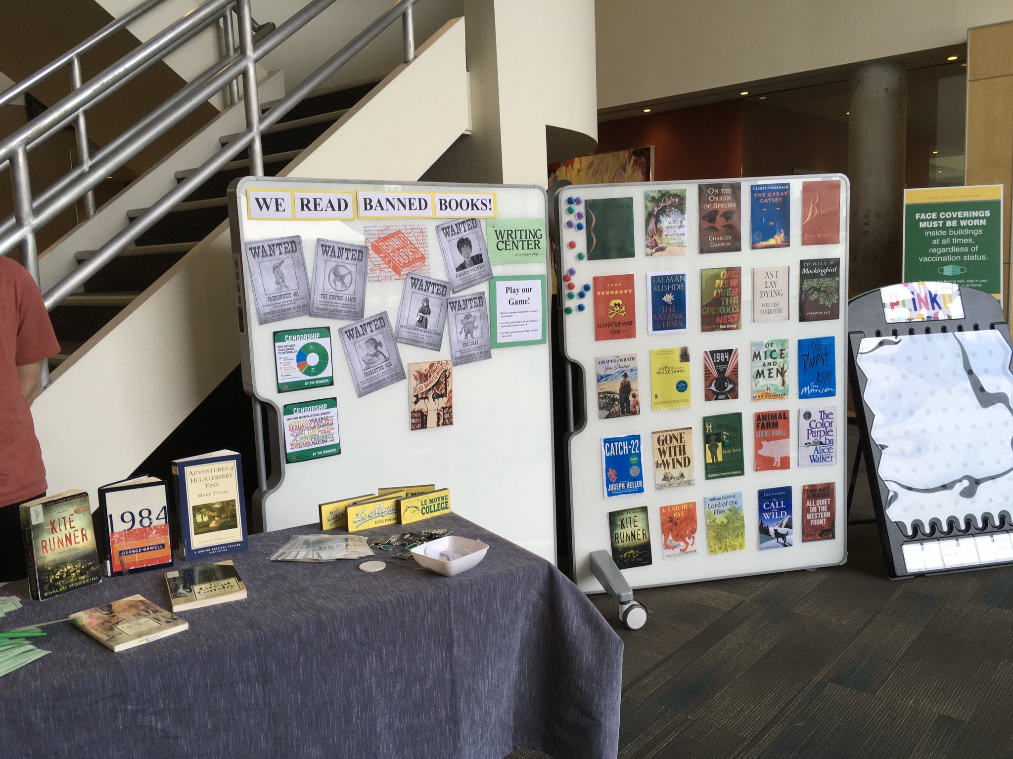 Le Moyne College Falcone Library on Twitter "BannedBooksWeek aptly