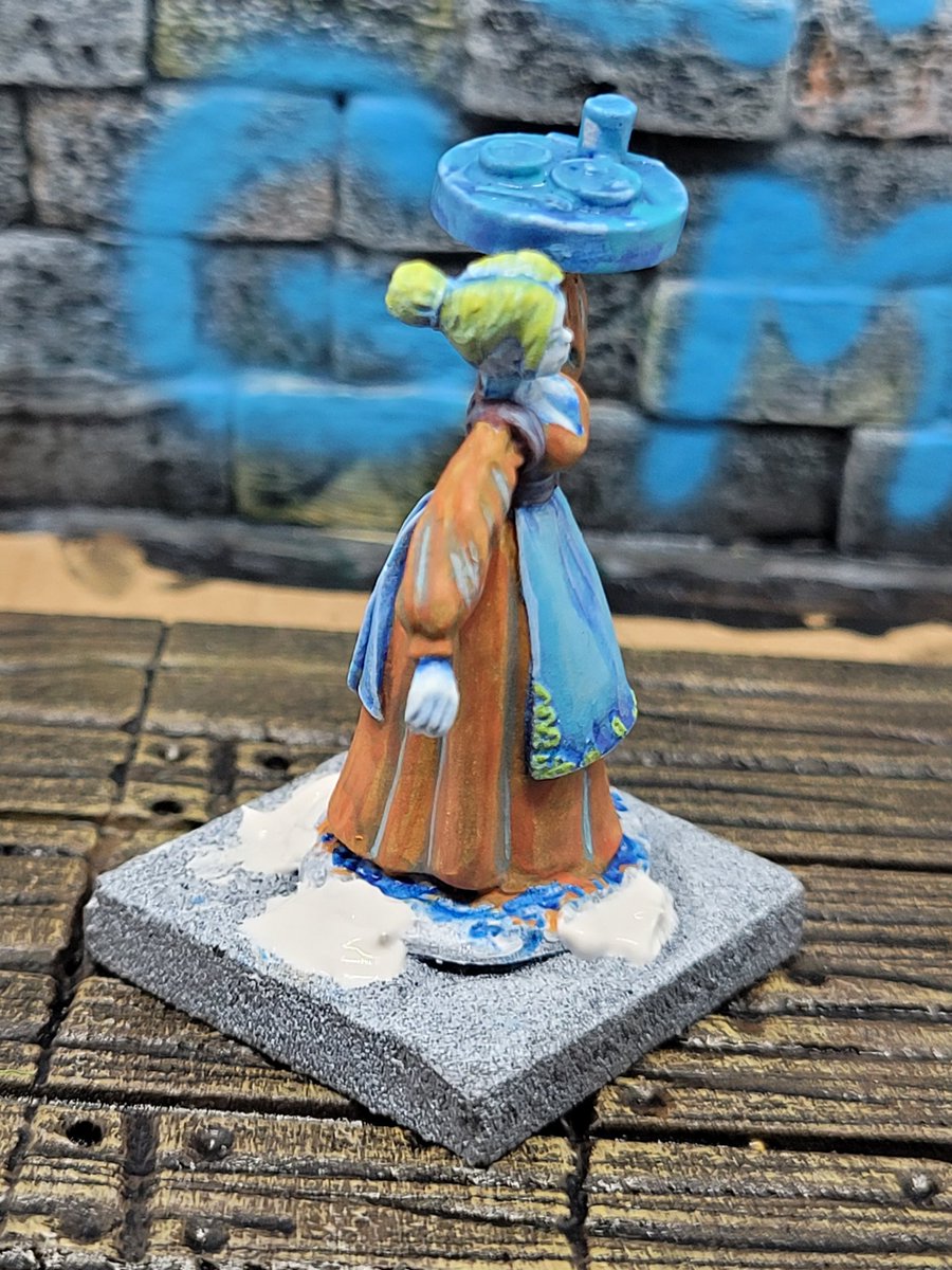 TheBaldGM's tweet photo. What type of creature do you think this lady is, just looking at the paintjob?
I just want to see if my paintjob gives the right indication.
#miniatures #reapermini @reapermini @Goblins_Mordor #fantasy #ttrpg #rpg #dnd @sceneryworkshop #sceneryworkshop @goblin_squire https://t.co/cHSsraH0Pe