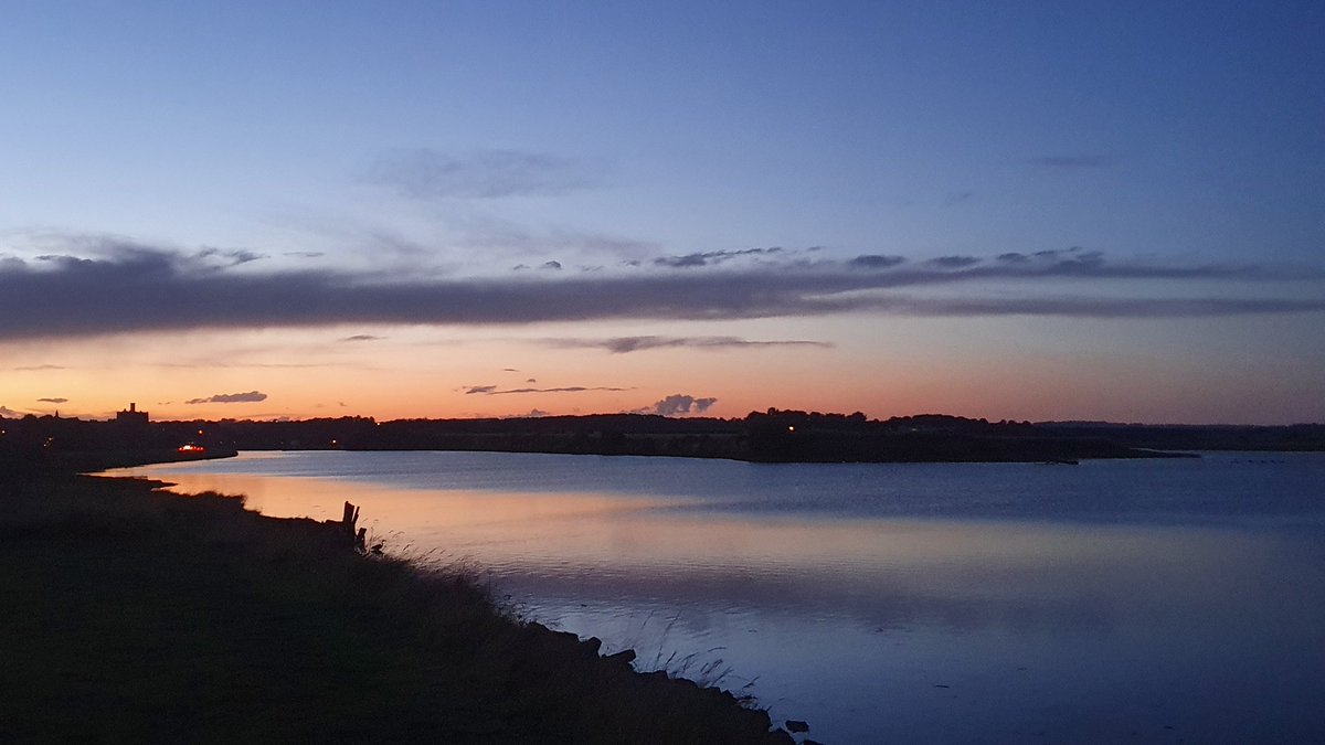 The river Coquet looking mighty fine this evening.. 🖤