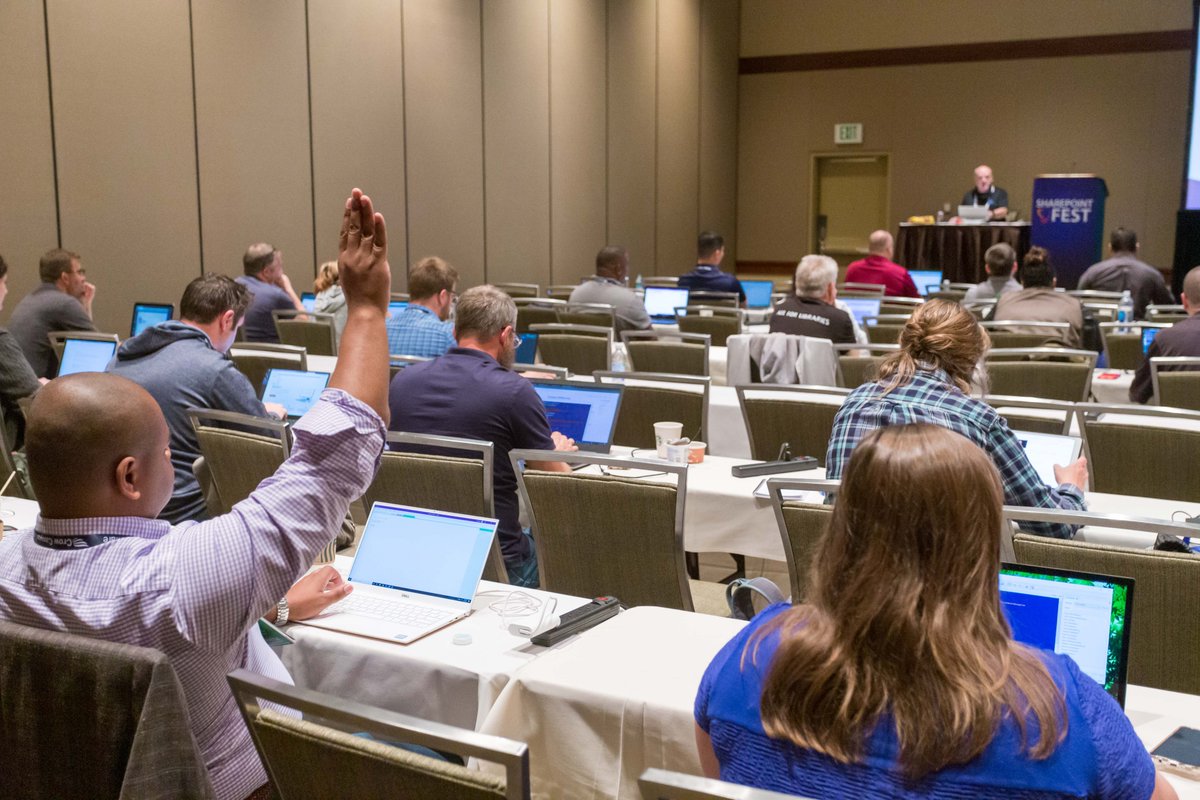 TechCon365's tweet photo. π We encourage attendees to ask questions during our #SPFest workshops and sessions so that they can walk away with the answers they've been looking for, or perhaps didn't know they needed!
See what our events have to offer: https://t.co/RUSJ3GMtdM https://t.co/YCEsv1SxA8