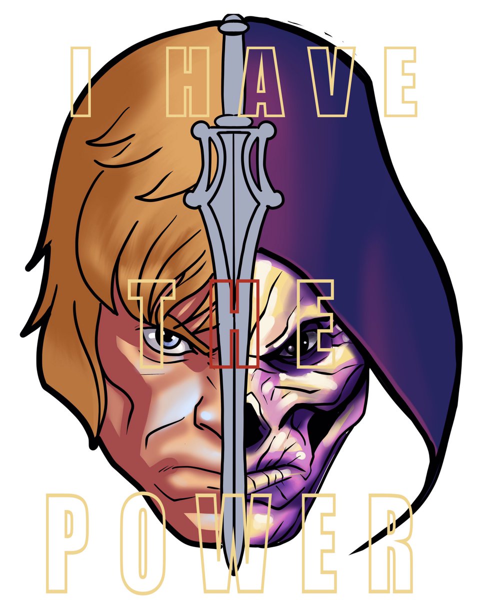 dkbart81's tweet image. #HeManandtheMastersoftheUniverse #fanart #motu #heman #skeletor
