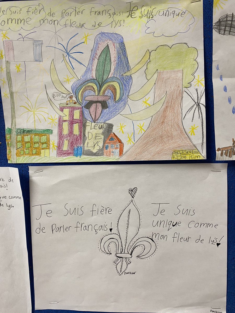 tinapoisson's tweet photo. @SCDSB_Bonjour @scdsbfranco  Vive le Français!  Célébrons la journée des Franco-Ontariens à l’école Emma King https://t.co/WGlUgRRWPa