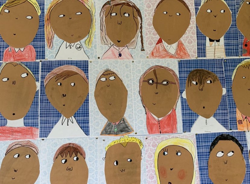 Look at our end result…. P3S have turned into Clarice Bean lookalikes!!!!! @lawps #LaurenChild #ClariceBean #LoveofReading