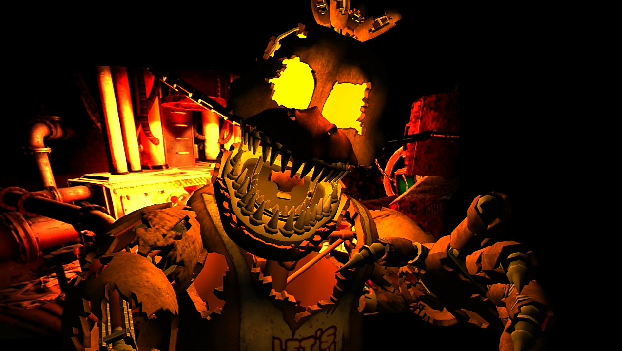 Lunatic Guy Jack O Chica Fnaf Horrorgames Fnafsecuritybreach Thankyouscott Fnafcommunity Securitybreach Fnafplus Fivenightsatfreddys Helpwanted Fnafhelpwanted Curseofdreadbear Dreadbear Halloween Grimm Grimmfoxy Foxy