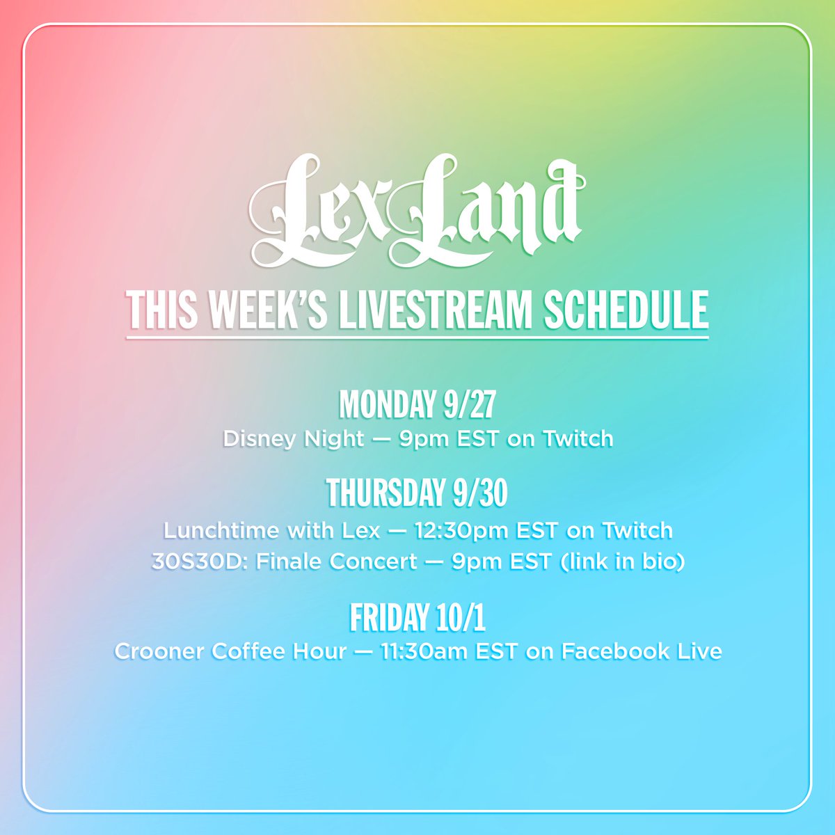 LexLand tweet picture
