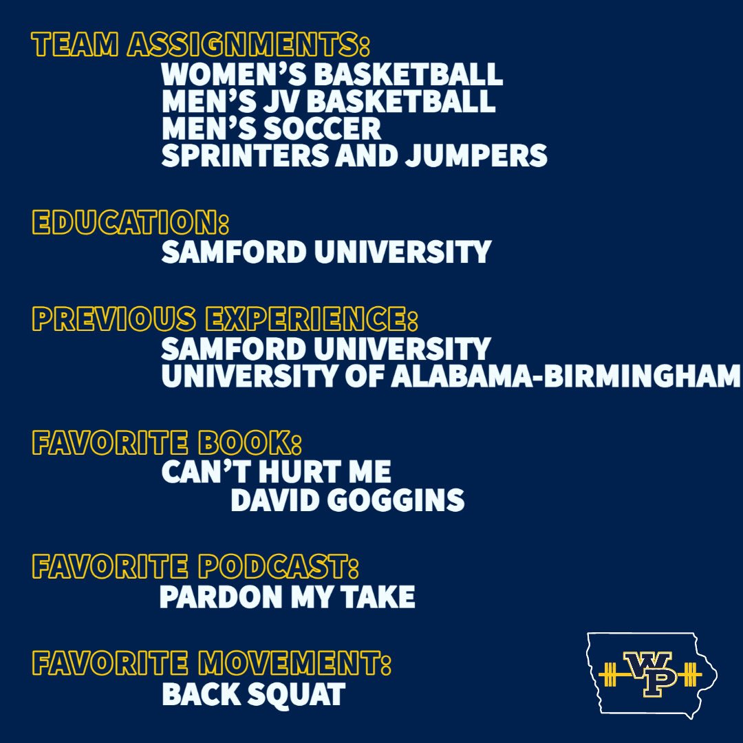 Meet the Team Monday! 
For our third installment of Meet the Team Monday, we have Graduate Assistant, Chris Gates!  Chris joined our team this past Summer, and joins us from Georgia!