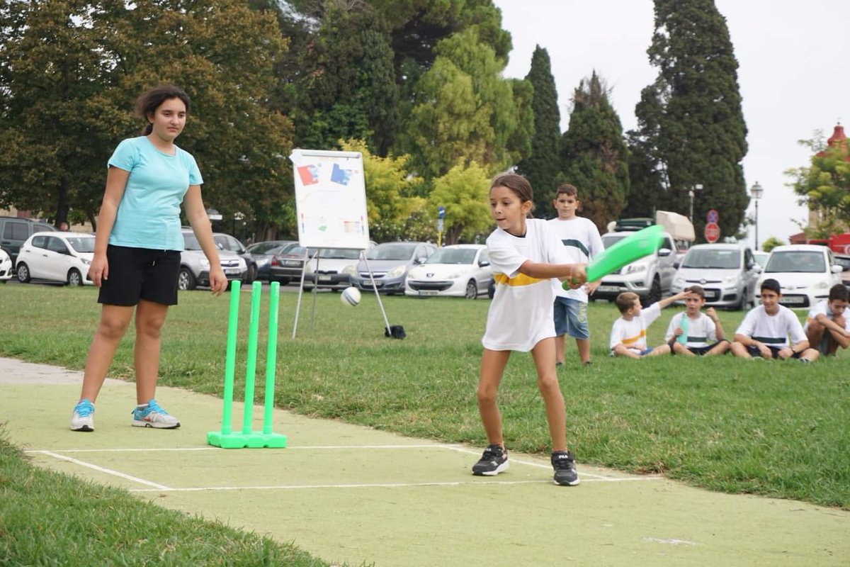 We were delighted to recently partner with ⁦@LordsTaverners⁩ and ⁦@BatForAChance⁩ in having Criiio cricket equipment and clothing shipped to ⁦@HellenicCricket⁩ for the kids there to enjoy.

Here they are in action 🏏🇬🇷🙌 #SportingChances #Criiio