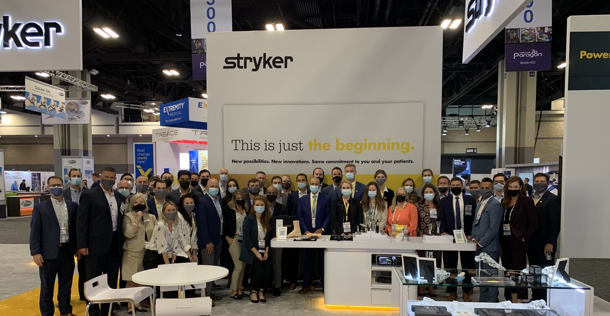 That’s a wrap! We loved seeing everyone in person this year at AOFAS. Our Chair &amp; CEO, Kevin Lobo, joined us at the booth where we highlighted our Foot &amp; Ankle offerings and introduced our newest products. Thanks to everyone who stopped by! This is just the beginning.