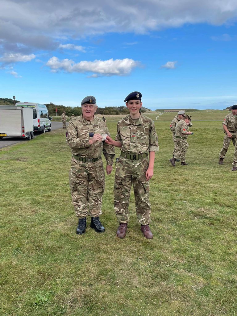 3troopRe's tweet photo. This weekend L/Cpl Gallacher, CDT Adams &amp; CDT Barr represented the battalion at the Cadet Target Rifle Competition.
This was the first time all three had shot the Cadet Target Rifle and all done extremely well, Cadet Logan Barr even came away with third best shot overall. https://t.co/2eTMkX04D2
