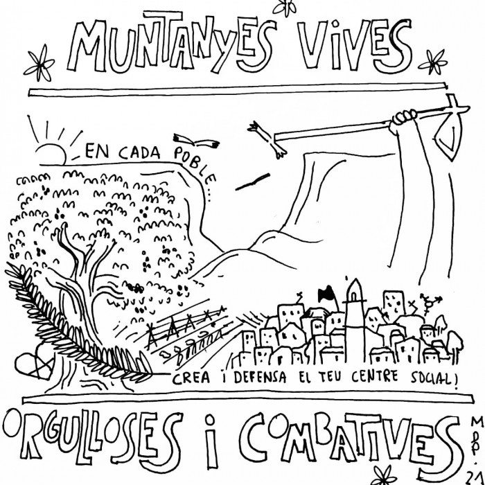 masdelpotro's tweet photo. 2. Bossa de tela "Muntanyes vives, orgulloses i combatives" 🌿
Serigrafiada amb les companyes de @Cals_Flares en bosses de cotó 100% ecològic. El disseny està per perfilar, serà encara més bonic.
Entre totes, tot i més! #anemfent #construint #autogestió https://t.co/BOBVZPtebW