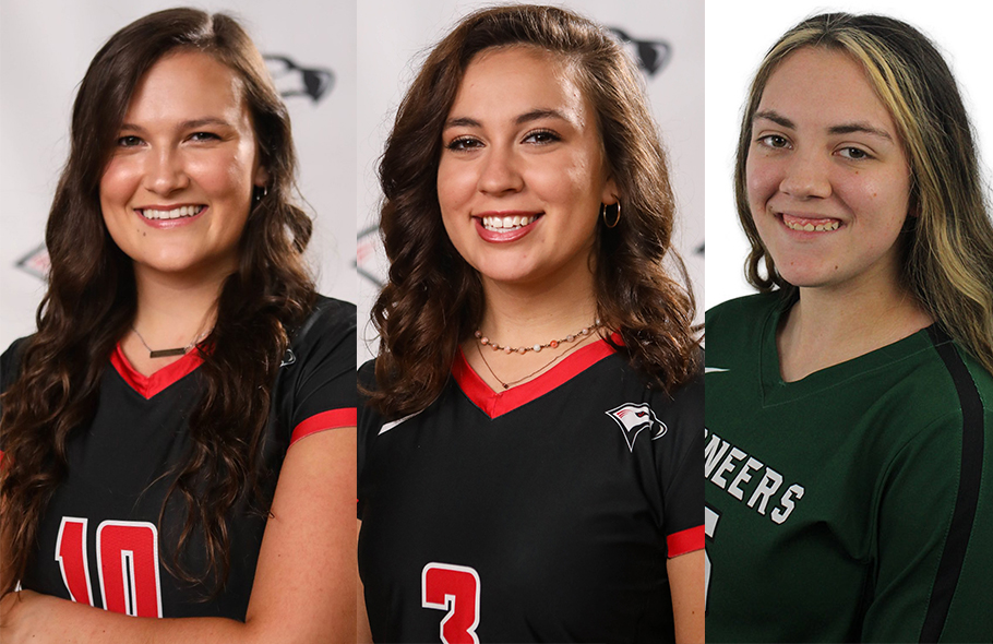 Congrats to <a href="/FC_Athletics_/">Florida College Athletics</a> Krista Trimble and Emilie Selvidge along with <a href="/CRCPioneers/">Crowley's Ridge College</a> Kaitlyn Perkins on being named the CAC Volleyball Players of the Week!

📰 - cutt.ly/HEEx7Xb