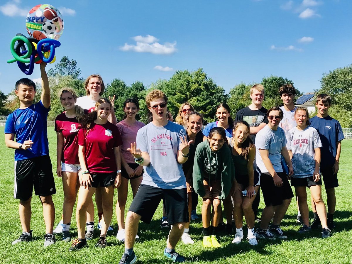 SHSEagleAD's tweet photo. The SHS Girls Soccer Program serves the Sharon Soccer All-Stars Program. The Girls show up every week and make a huge difference for these athletes! The Stars program began in 2009 and is a recreation program for differently-abled kids of all ages!
@SharonSchools @SHS_Eagles https://t.co/gm01L9qQtG