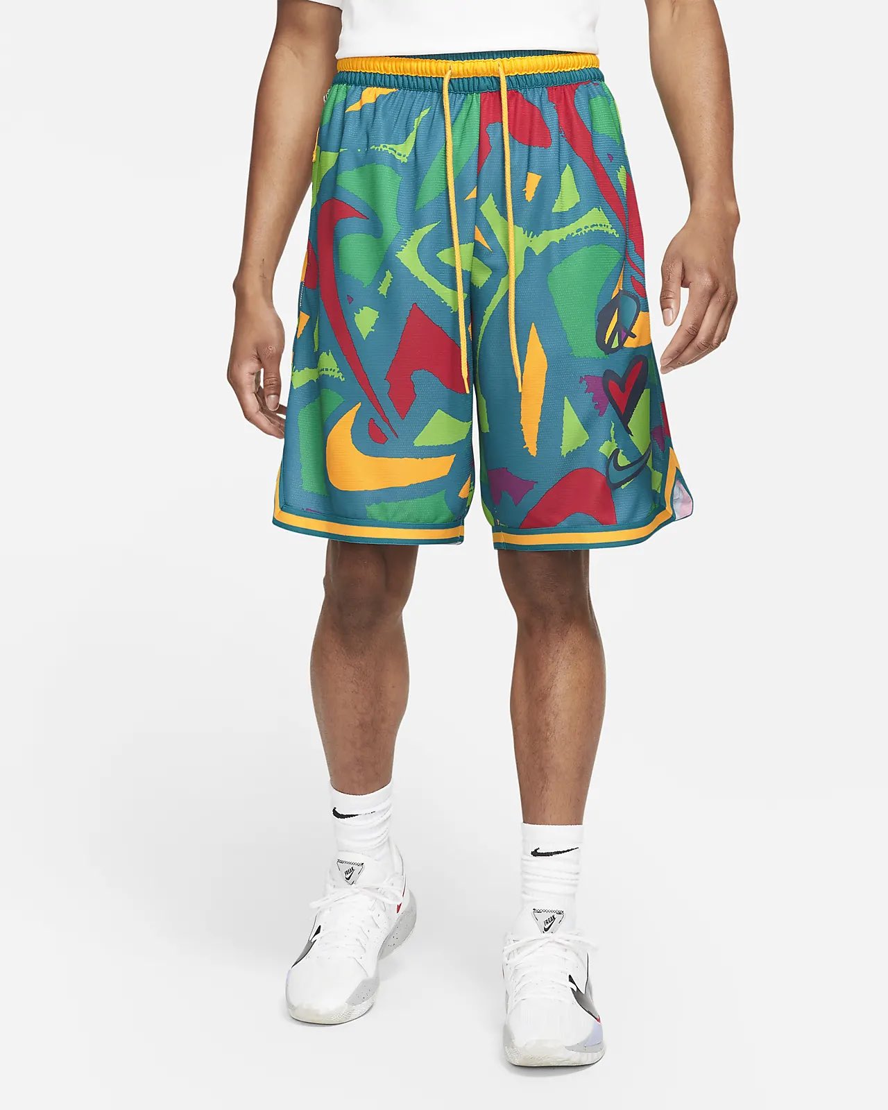 Warriors City Edition Nike NBA Swingman Shorts.
