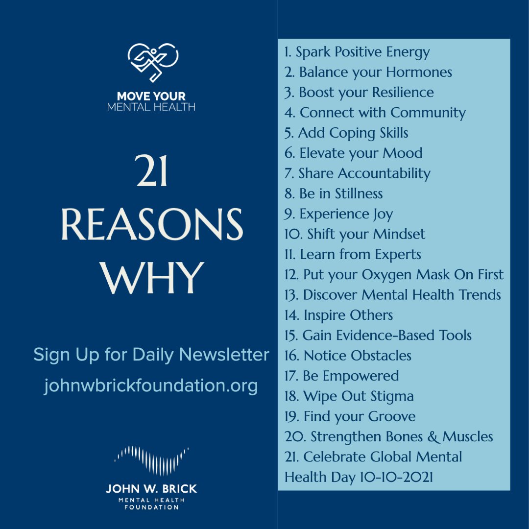 John W. Brick Mental Health Foundation tweet media