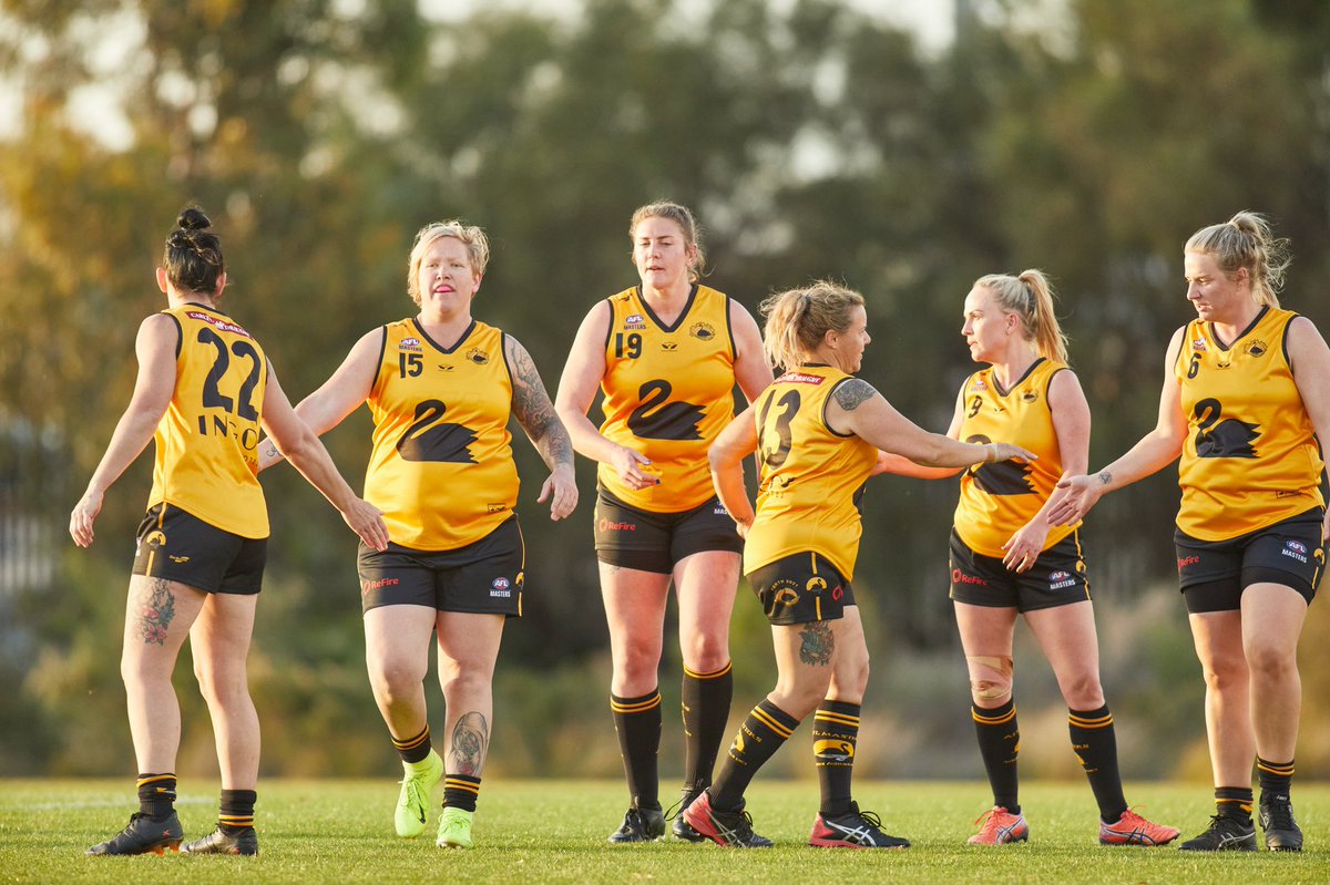 afl_MastersWA's tweet photo. AFL Masters National Carnival Perth WA
Opening Ceremony Night @OptusStadium
Women and 35’s/40’s
🖤💛🏉
#waaflmasters #justanotherdayinwa
#perthfooty https://t.co/XQ3uWYas4a
