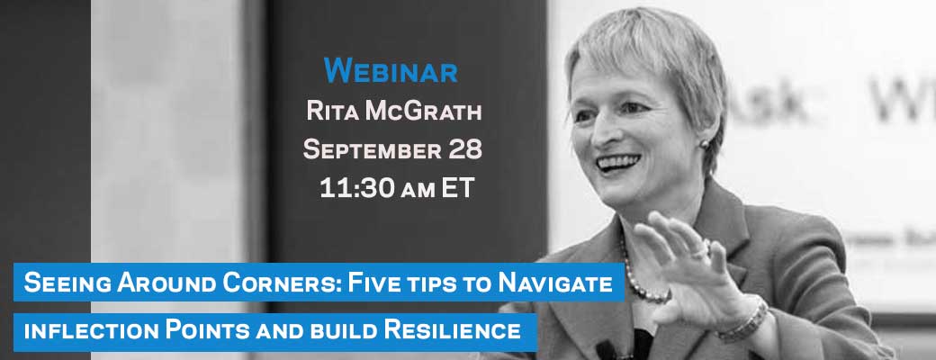 ColumbiaExecEd's tweet photo. Tomorrow at 11:30 a.m. ET @rgmcgrath will be joining #ColumbiaExecEd for a #live #webinar. Learn how to prepare for the unexpected by spotting inflection points in #business before they happen: https://t.co/Q1Sqf419nb https://t.co/r0X3Wahaxm
