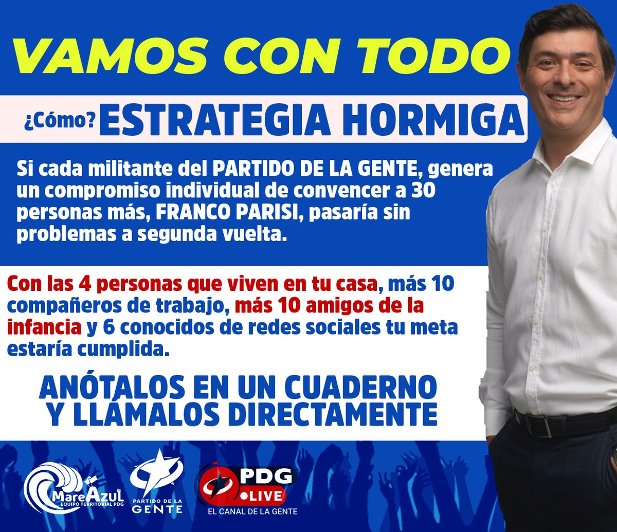 Parisi_oficial's tweet photo. LA CAMPAÑA MÁS LINDA DE TODAS. Ni se explicarán como tendremos tantos votos en NOVIEMBRE. Aún los ataques mal intencionados EL PODER DE LA GENTE ESTÁ MAS VIVO QUE NUNCA. https://t.co/uInw5BzFKM