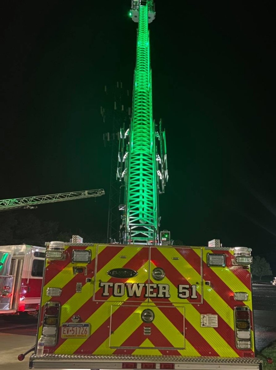 EONE_FireTrucks's tweet photo. Check out Limerick Fire Department's E-ONE aerial lighting up the sky during its open house for the recent PA State Firemen's Convention. This truck was part of the display of E-ONE fire apparatus by First Choice Fire Apparatus. #EONEstrength #firetruck #EONEaerials #LimerickPA https://t.co/SROep0t9jt