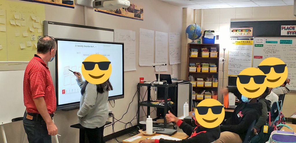 I spy <a href="/PriceOwls/">Price Elementary</a> students actively engaged in their math warm-up on their new <a href="/GetClearTouch/">Clear Touch</a> panels!😎🤗🎉 <a href="/jwarvidson/">Joe Arvidson</a> <a href="/interactiveteq/">Schoolhouse Technology</a> #JCPSDigIn #zone2crew