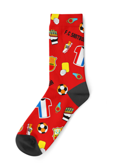 FClubSantboia's tweet photo. LLUEIX ELS TEUS COLORS!!!!
Mitjons 70% polièster, 30% cotó. 
Transpirables i molt còmodes.
Preus:
Amb samarreta oficial o del Centenari: 12 €
Tassa pels teus esmorzars/berenars: 8 €
Oferta mitjons + tassa: 17 €
Camussa per netejar les ulleres: 6 € https://t.co/Q4qW92Pix9