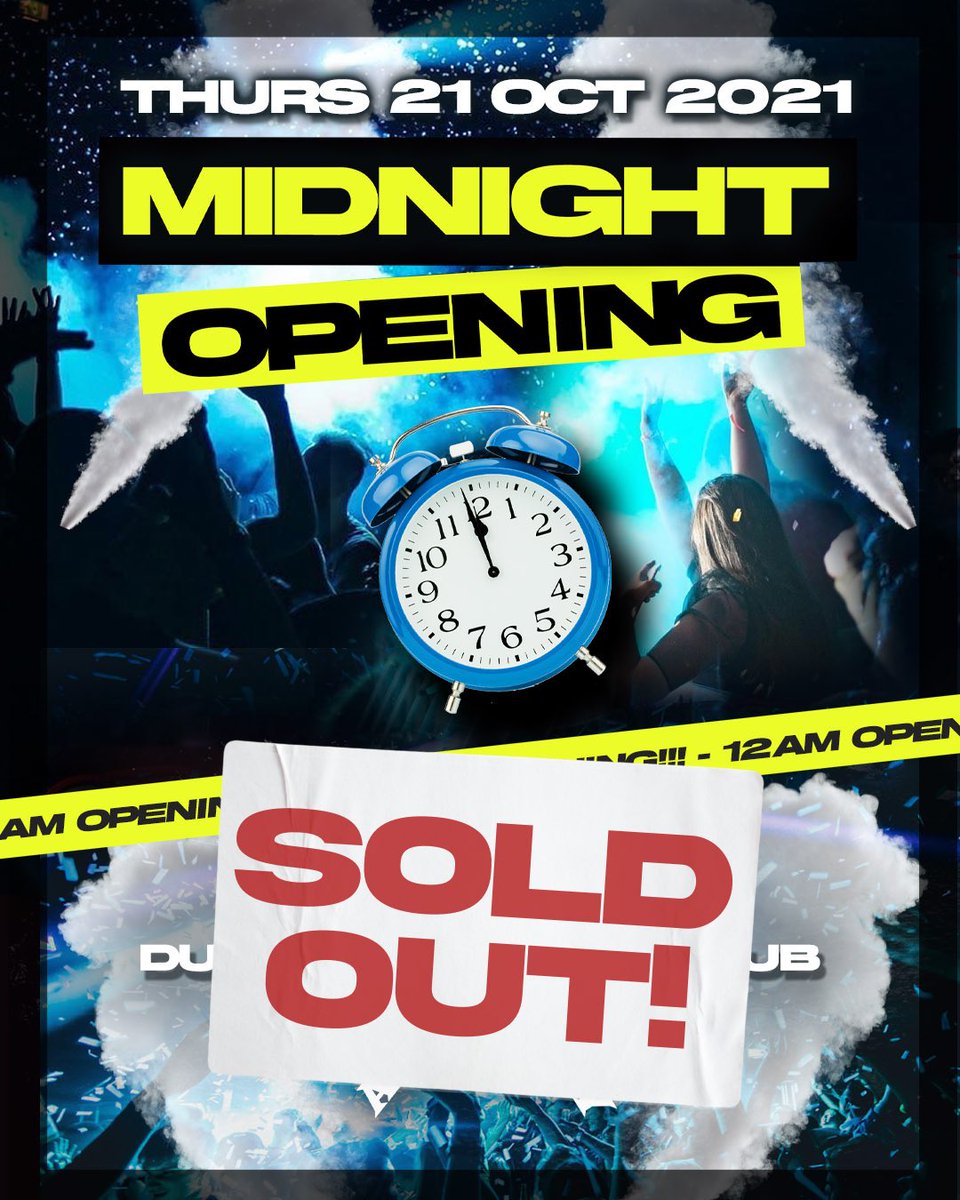Academy Club Nights (@academy_clubs) on Twitter photo πππΏπππππ πππππππ ππ ππππΏ πππ π€―
Wow! We are blown away by the response to our first night back. All tickets have now sold for our Thursday midnight re-opening.
There are still limited tickets left for Friday and Saturday.β‘οΈ We are BACK! πππΏπππππ πππππππ ππ ππππΏ πππ π€―
Wow! We are blown away by the response to our first night back. All tickets have now sold for our Thursday midnight re-opening.
There are still limited tickets left for Friday and Saturday.β‘οΈ We are BACK!
