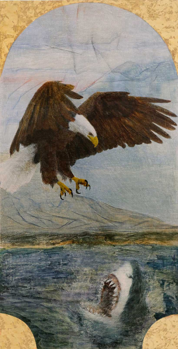 ZEconomics's tweet photo. Merica' (Z Tender #3), Z Painting & Enamel on Wood, 120 cm x 60 cm, #jazonfrings #nft #zpainting #zederalreserve #monetarysystems #nftart https://t.co/dlpluTExd8