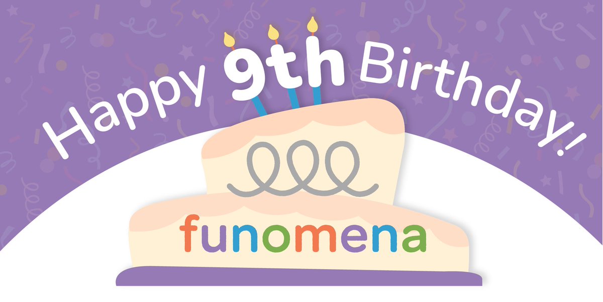 funomena's tweet photo. This week we are celebrating 9 YEARS of Funomena🎉 That’s 9 years of intention 💭 9 years of playfulness 👯‍♀️ 9 years of collaboration 🤝 9 years of exploration 🚀 &amp; most importantly, 9 years of crafting engaging experiences that grow our connection with one another 💜 #awesomeday https://t.co/GHMnAVAHqL